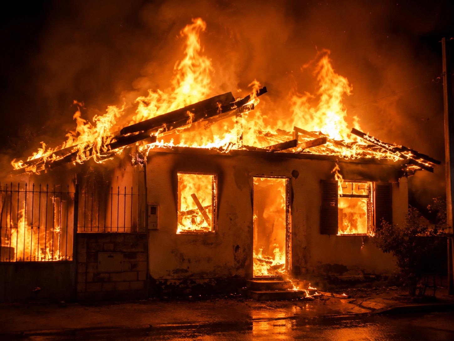 Incêndio na Vila São João mata uma pessoa e deixa outra ferida